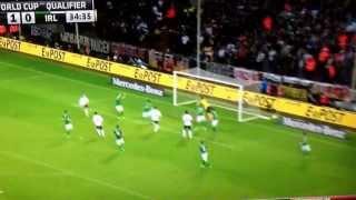 Amazing save by Irish & Sunderland goalkeeper Kieren Westwood vs Germany.