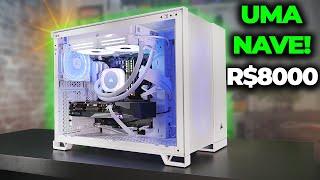 PC GAMER INSANO DE R$8000, MONTAGEM E TESTES EM JOGOS! (ATUALIZADO PARA 2025)