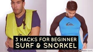 3 Lifehacks For Your Next Beach Vacation - Surf & Snorkel