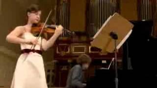 Celina Kotz plays at 14th International Henryk Wieniawski Violin Competition 2011 (Stage 2)