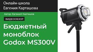 БЮДЖЕТНЫЙ студийный моноблок Godox MS300V