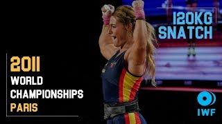 Lydia Valentin | 120kg Snatch 2011 Worlds