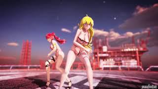 MMD - Y**g & P****a // ONE OFF MIND【ジェイド・リーチ】[4KUHD]