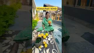 Himachali food kimb recipe || khatta meetha delicious food #pahadifood #viralshort