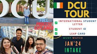 DCU Campus Tour & Student Essentials:A Guide for Upcoming 2024 Students in Dublin, IrelandVlog 04