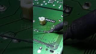 remove worn capacitors #capacitor  #condesator #electronic