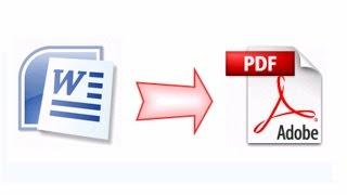 Как преобразовать doc в pdf?