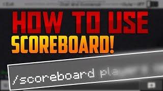 HOW TO USE /ScoreBoard Command in Minecraft PE 1.7.0.2+