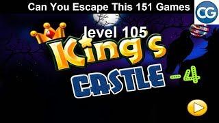 [Walkthrough] Can You Escape This 151 Games level 105 - King's castle 4 - Complete Game