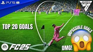 FC 25 - TOP 20 GOALS #11 | PS5 Pro [4K60]