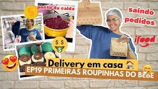 Home delivery - strawberry syrup point of love - ifood - orders - baby clothes - EP 19