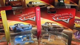 Mattel Disney Cars 2019 Case H Unboxing Michael Rotor Andrew Vrooman Todd Krash Nick Pit-Tire Mater