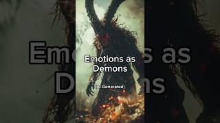 Ai Draws Emotions as Demons!