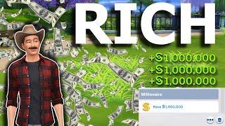 The Sims 4 §1,000,000 Simoleons Challenge Scenario | 0§ Start | Full Condensed Series