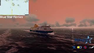 Virtual Sailor NG: Today we Sail with Blue Star Chios from Rhodes 3