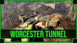 Worchester Tunnel in Fallout 4 - Brilliant Find at the Edge of the Map!