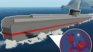 SINKING SUBMARINE SURVIVAL! - Stormworks Multiplayer Gameplay - Submarine Survival!