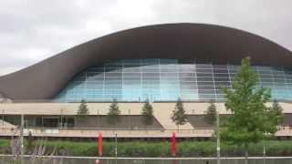 London: A Walk From Stratford Station to the Queen Elizabeth Olympic Park, England - 15th June, 2014