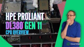 HPE ProLiant DL380 Gen 11 Processors | Intel Scalable Xeon 4th & 5th Gen | LGA4677 | CPU Install