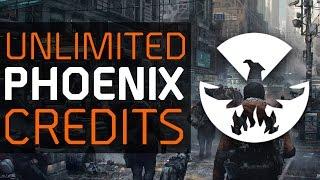 Unlimited Phoenix Credits Fast - The Division