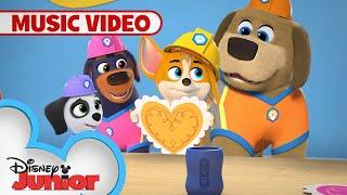 Pupstruction Music Video  | Building Love  | @disneyjr​