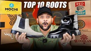 10 Best Chelsea/High Top/ Formal Boot Shoes for Men  Amazon Shoes Haul Review 2023 | ONE CHANCE