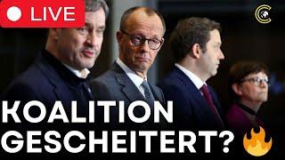 LIVE |  Koalitionsgespräche ENTHÜLLT! Merz, Klingbeil & Esken geben Erklärung ab! | CLRCUT