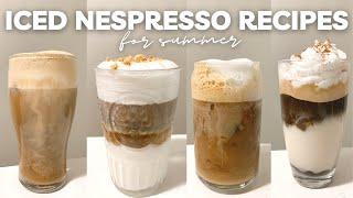 5 ICED NESPRESSO RECIPES you need to try!!!