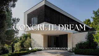 Mediterranean Paradise Meets Modern Design: Inside the Ultimate Concrete Dream House