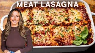 Classic Meat Lasagna - My Family's Favorite Lasagna