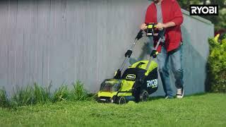THE RYOBI® CORDLESS MOWER RANGE - 18V ONE+™