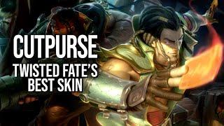 Cutpurse Twisted Fate out-pirates his base design || skin quick review #shorts