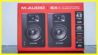 M-Audio BX4: Unboxing & Erster Eindruck in 4K | TechnikLoft