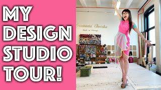 Sewing and Fashion Design Studio Tour | Sew Anastasia