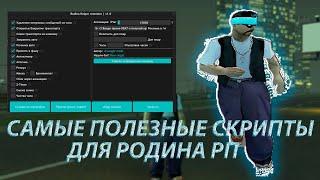 САМЫЕ ПОЛЕЗНЫЕ СКРИПТЫ ДЛЯ РОДИНЫ | РОДИНА РП