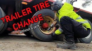 TRAILER TIRE CHANGE - Angelica Larsson