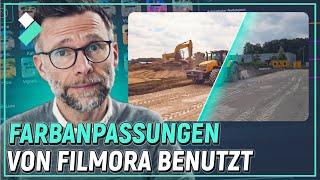 Farbanpassungen Tutorial in Filmora | Wondershare Filmora Tutorial