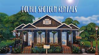 Double Shotgun Rentals ...(Sims 4 Speed Build)