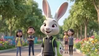 AI Story | Rabbit Story #animation #cartoon #cute #kids #rabbit #shorts #tranding #shortvideo