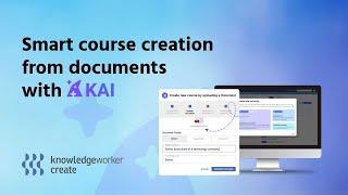 Smart course creation by uploading a document