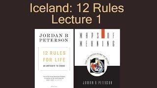 Iceland: 12 Rules for Life Tour: Lecture 1