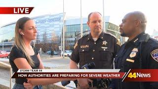 Local authorities preparing for severe weather