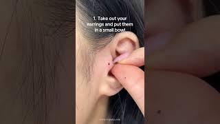 Your Sign to Clean Your Ear Piercing Jewelry