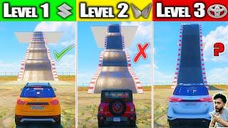 GTA 5: Which Indian Car Will Climb These 3 Impossible Levels Challenge