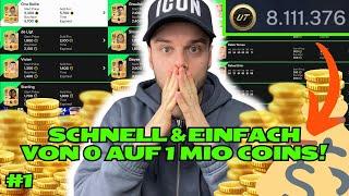 SCHNELL & EINFACH VON 0 AUF 1 MILLION COINS! OHNE RISIKO! BESTE FC 25 TRADING TIPPS  DEUTSCH #1