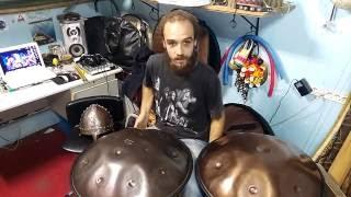 60 second Handpan Challenge - Duarte "Saltyman" Salgado - Spacedrums