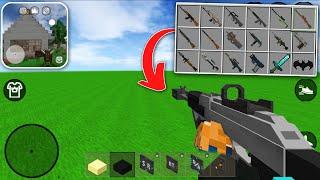 How to Make Working GUNS in MINI BLOCK CRAFT 3D