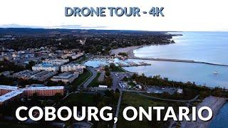  Explore the Charms of Cobourg, Ontario!  | 4K Drone Footage 