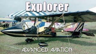 Explorer, Advanced Aviation Explorer, Keuthan Zephyr experimental aircraft kit.