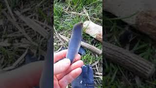 Making and using flint blades.